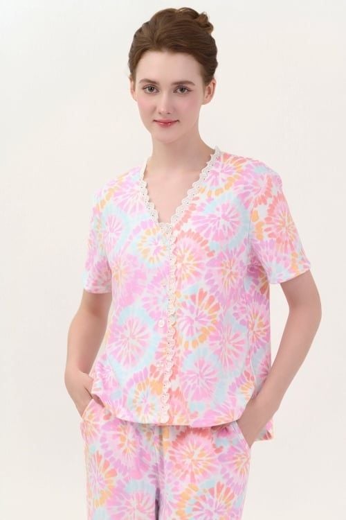  BTL03W5T01-BỘ LỬNG THUN VỚI THIẾT KẾ CỔ TIM ĐIỂM NHẤN REN NỔI BẬT TẠO SỰ DUYÊN DÁNG VÀ TRẺ TRUNG 