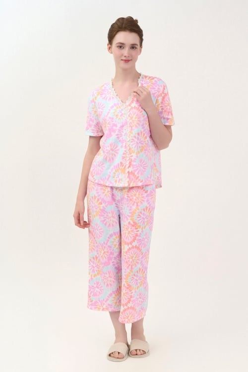  BTL03W5T01-BỘ LỬNG THUN VỚI THIẾT KẾ CỔ TIM ĐIỂM NHẤN REN NỔI BẬT TẠO SỰ DUYÊN DÁNG VÀ TRẺ TRUNG 