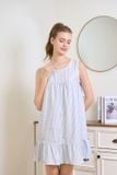  DDK02S5K09-ĐẦM KATE VỚI THIẾT KẾ CỔ TRÒN ĐIỂM NHẤN REN NỔI BẬT MANG LẠI SỰ TRẺ TRUNG VÀ THOẢI MÁI KHI MẶC 