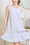  DDK02S5K09-ĐẦM KATE VỚI THIẾT KẾ CỔ TRÒN ĐIỂM NHẤN REN NỔI BẬT MANG LẠI SỰ TRẺ TRUNG VÀ THOẢI MÁI KHI MẶC 