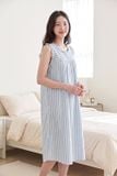  DDK03W5K04-ĐẦM KATE DÀI THIẾT KẾ CỔ TRÒN VỚI ĐIỂM NHẤN BÈO NỔI BẬT MANG ĐẾN TRẺ TRUNG VÀ DUYÊN DÁNG 