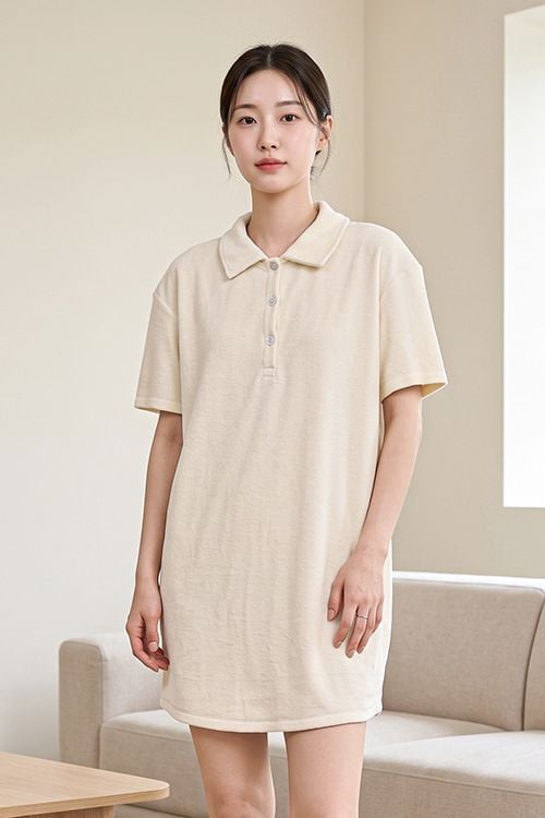  DDT020W41-ĐẦM THUN 