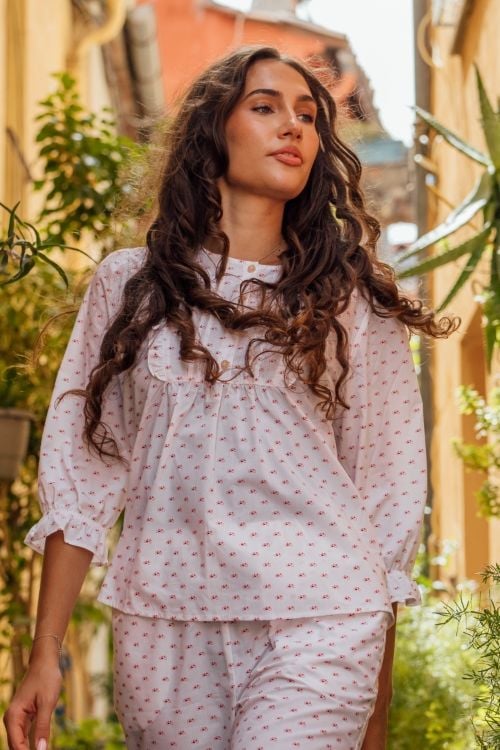  BKD05W5K01-BỘ KATE DÀI VỚI THIẾT KẾ CỔ TRÒN TAY PHỒNG NHẸ MANG PHONG CÁCH NHẸ NHÀNG , NỮ TÍNH 