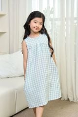 KDK01S5K01-ĐẦM KATE BÉ GÁI VỚI THIẾT KẾ CỔ TRÒN ĐIỂM NHẤN BÈO TẠO SỰ DỊU DÀNG VÀ ĐÁNG YÊU MANG LẠI CẢM GIÁC THOẢI MÁI KHI MẶC