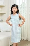 KDK01S5K01-ĐẦM KATE BÉ GÁI VỚI THIẾT KẾ CỔ TRÒN ĐIỂM NHẤN BÈO TẠO SỰ DỊU DÀNG VÀ ĐÁNG YÊU MANG LẠI CẢM GIÁC THOẢI MÁI KHI MẶC 