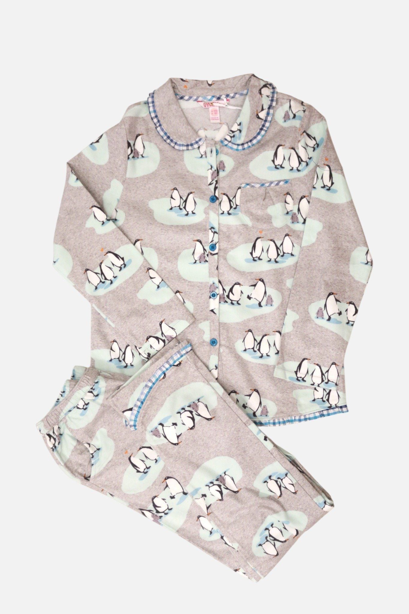  KKD031W61-BỘ KATE TAY DÀI VIỀN VAI 