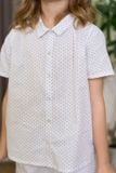  KSK01S5K01-BỘ SHORT KATE VỚI THIẾT KẾ CỔ SƠ MI MANG LẠI SỰ XINH XẮN VÀ THOẢI MÁI CHO BÉ GÁI 