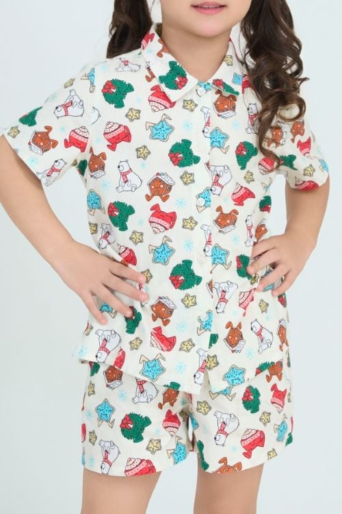  KSK01S5K03-BỘ SHORT KATE VỚI THIẾT KẾ CỔ SƠ MI MANG LẠI SỰ XINH XẮN VÀ THOẢI MÁI CHO BÉ GÁI 