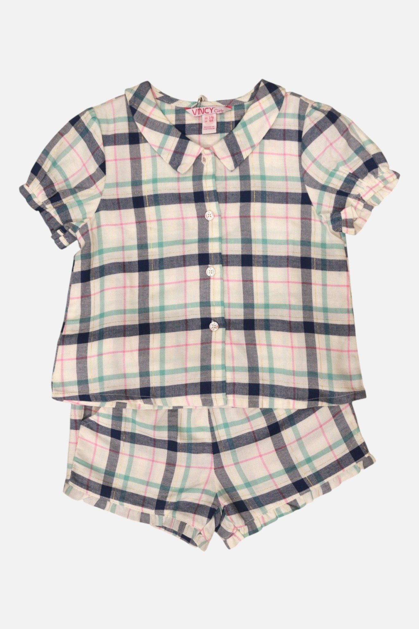  KSK030W91-BỘ SHORT KATE TAY NGẮN 