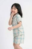  KSK03W5K22-BỘ SHORT KATE VỚI THIẾT KẾ CỔ LÁ SEN CÙNG HỌA TIẾT XINH XẮN, ĐÁNG YÊU DÀNH CHO BÉ 