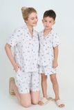  KSK04W5K10-BỘ SHORT KATE  VỚI THIẾT KẾ CỔ PIJAMA GIẢN DỊ MANG LẠI SỰ NĂNG ĐỘNG VÀ THOẢI MÁI CHO BÉ  YÊU 