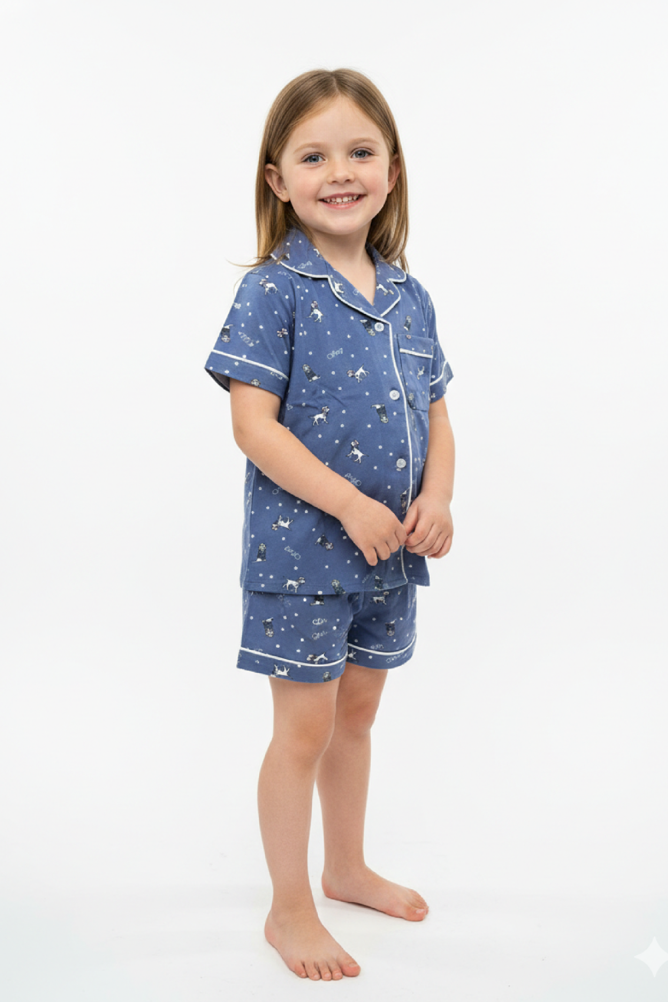 KSK04W5K12-BỘ SHORT TOLE VỚI THIẾT KẾ CỔ PIJAMA GIẢN DỊ MANG LẠI SỰ NĂNG ĐỘNG VÀ THOẢI MÁI CHO BÉ  YÊU