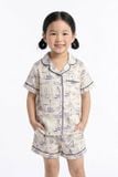  KSK04W5K16-BỘ SHORT TOLE VỚI THIẾT KẾ CỔ PIJAMA GIẢN DỊ MANG LẠI SỰ NĂNG ĐỘNG VÀ THOẢI MÁI CHO BÉ  YÊU 