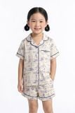  KSK04W5K16-BỘ SHORT TOLE VỚI THIẾT KẾ CỔ PIJAMA GIẢN DỊ MANG LẠI SỰ NĂNG ĐỘNG VÀ THOẢI MÁI CHO BÉ  YÊU 