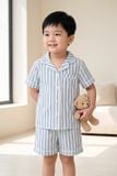  KSK04W5K19-BỘ SHORT KATE VỚI THIẾT KẾ CỔ PIJAMA GIẢN DỊ MANG LẠI SỰ NĂNG ĐỘNG VÀ THOẢI MÁI CHO BÉ YÊU 