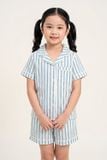 KSK04W5K19-BỘ SHORT KATE VỚI THIẾT KẾ CỔ PIJAMA GIẢN DỊ MANG LẠI SỰ NĂNG ĐỘNG VÀ THOẢI MÁI CHO BÉ YÊU 