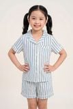  KSK04W5K19-BỘ SHORT KATE VỚI THIẾT KẾ CỔ PIJAMA GIẢN DỊ MANG LẠI SỰ NĂNG ĐỘNG VÀ THOẢI MÁI CHO BÉ YÊU 
