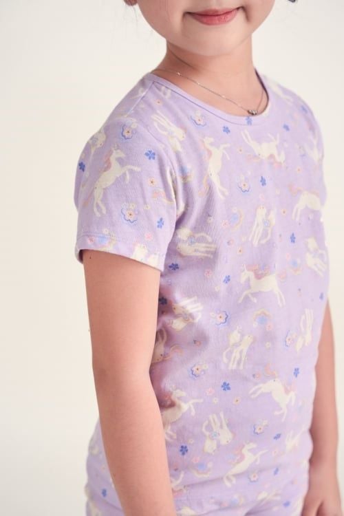  KST013S46-BỘ SHORT THUN VỚI THIẾT KẾ CỔ TRÒN MANG LẠI SỰ  NĂNG ĐỘNG THOẢI MÁI CHO BÉ . 