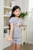  KST017S41-BỘ SHORT THUN VỚI THIẾT KẾ CỔ TRÒN IN HÌNH NGỘ NGHĨNH ĐÁNG YÊU  MANG LẠI SỰ  NĂNG ĐỘNG THOẢI MÁI CHO BÉ . 
