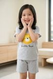  KST01S6T04-BỘ SHORT THUN VỚI THIẾT KẾ CỔ TRÒN IN HÌNH NGỘ NGHĨNH ĐÁNG YÊU  MANG LẠI SỰ  NĂNG ĐỘNG THOẢI MÁI CHO BÉ . 