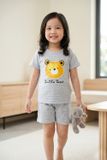  KST01S6T04-BỘ SHORT THUN VỚI THIẾT KẾ CỔ TRÒN IN HÌNH NGỘ NGHĨNH ĐÁNG YÊU  MANG LẠI SỰ  NĂNG ĐỘNG THOẢI MÁI CHO BÉ . 