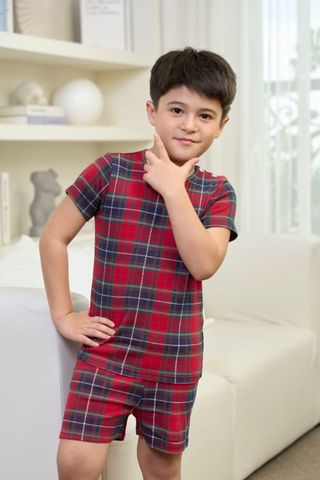  KST02S5T01-BỘ SHORT THUN VỚI THIẾT KẾ CỔ TRÒN ĐƠN GIẢN MANG LẠI SỰ  NĂNG ĐỘNG VÀ THOẢI MÁI CHO BÉ . 