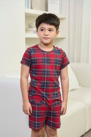  KST02S5T01-BỘ SHORT THUN VỚI THIẾT KẾ CỔ TRÒN ĐƠN GIẢN MANG LẠI SỰ  NĂNG ĐỘNG VÀ THOẢI MÁI CHO BÉ . 