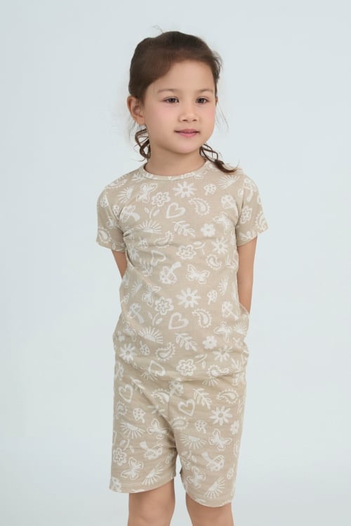 KST02S5T03-BỘ SHORT THUN VỚI THIẾT KẾ CỔ TRÒN ĐƠN GIẢN MANG LẠI SỰ  NĂNG ĐỘNG VÀ THOẢI MÁI CHO BÉ .