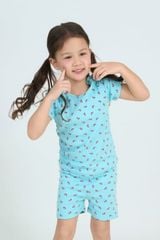 KST02S5T05-BỘ SHORT THUN VỚI THIẾT KẾ CỔ TRÒN ĐƠN GIẢN MANG LẠI SỰ  NĂNG ĐỘNG VÀ THOẢI MÁI CHO BÉ .