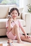  KST02S5T10-BỘ SHORT THUN VỚI THIẾT KẾ CỔ TRÒN ĐƠN GIẢN MANG LẠI SỰ  NĂNG ĐỘNG VÀ THOẢI MÁI CHO BÉ . 