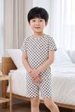  KST02S5T11-BỘ SHORT THUN VỚI THIẾT KẾ CỔ TRÒN ĐƠN GIẢN MANG LẠI SỰ  NĂNG ĐỘNG VÀ THOẢI MÁI CHO BÉ . 