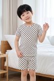  KST02S5T11-BỘ SHORT THUN VỚI THIẾT KẾ CỔ TRÒN ĐƠN GIẢN MANG LẠI SỰ  NĂNG ĐỘNG VÀ THOẢI MÁI CHO BÉ . 