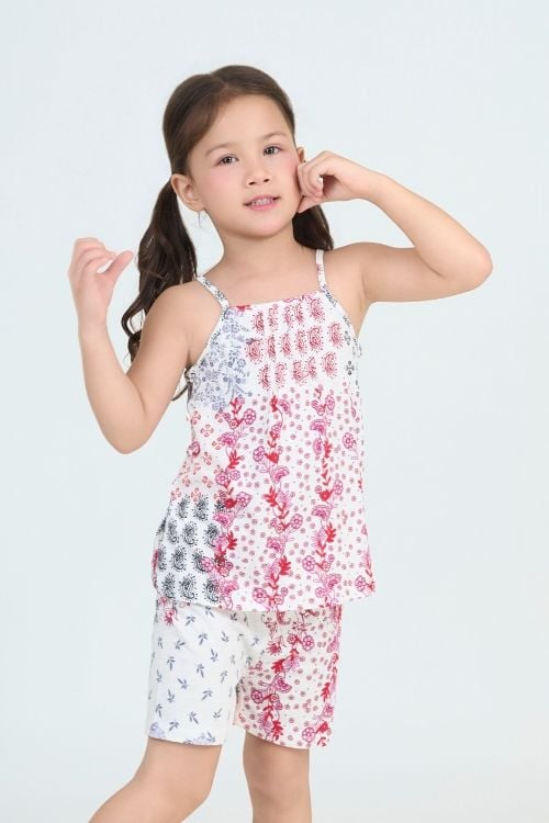  KST02W5T02-BỘ SHORT THUN VỚI THIẾT KẾ 2 DÂY XINH XẮN, MANG ĐẾN VẺ NGOÀI ĐÁNG YÊU VÀ NĂNG ĐỘNG CHO BÉ 