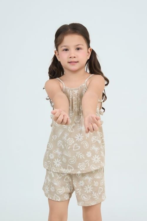  KST02W5T03-BỘ SHORT THUN VỚI THIẾT KẾ 2 DÂY XINH XẮN, MANG ĐẾN VẺ NGOÀI ĐÁNG YÊU VÀ NĂNG ĐỘNG CHO BÉ 