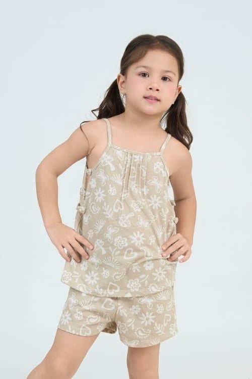  KST02W5T03-BỘ SHORT THUN VỚI THIẾT KẾ 2 DÂY XINH XẮN, MANG ĐẾN VẺ NGOÀI ĐÁNG YÊU VÀ NĂNG ĐỘNG CHO BÉ 