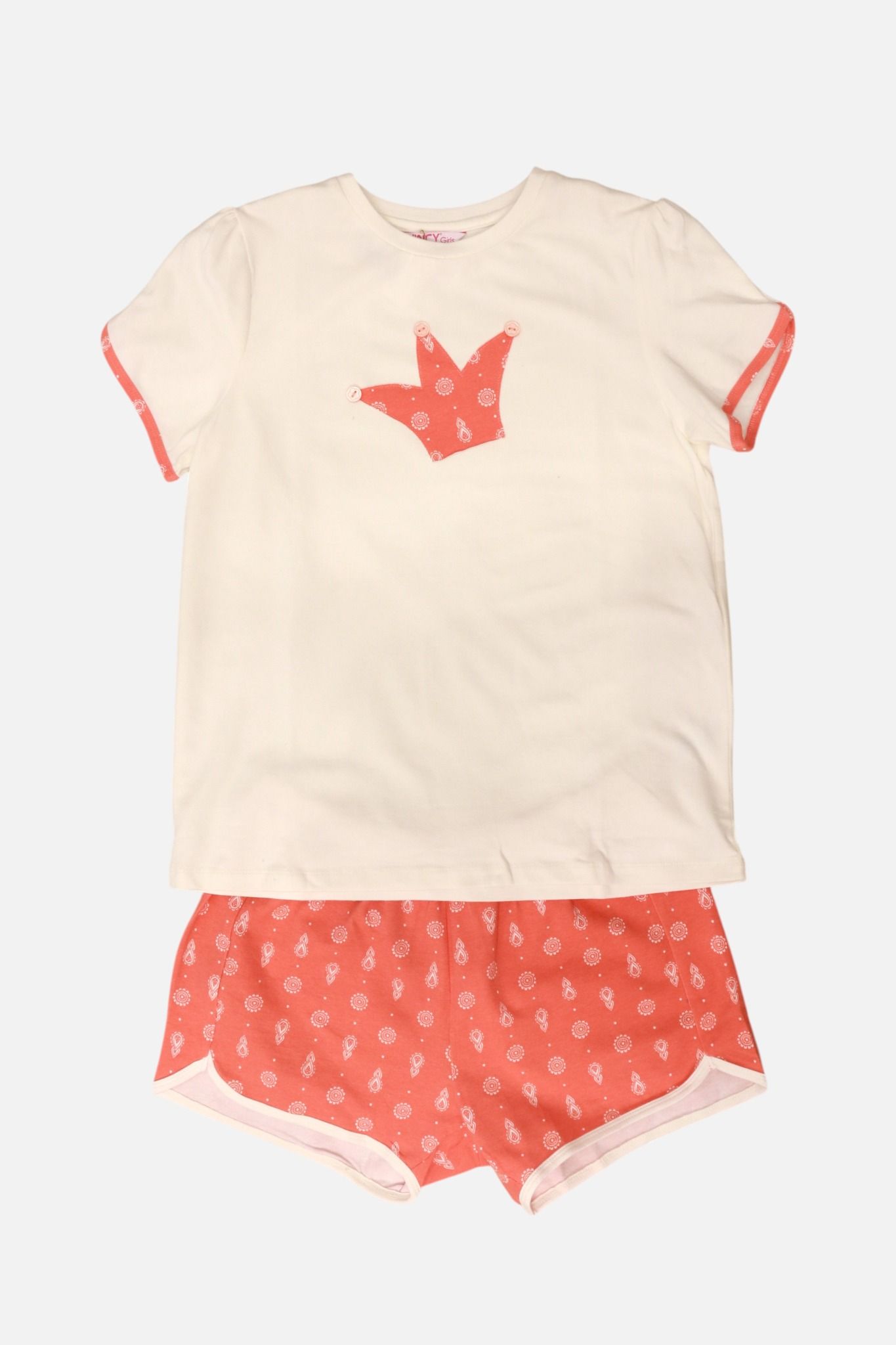  KST050S91-BỘ SHORT THUN CỔ TRÒN 