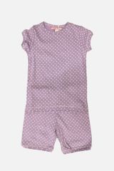 KST060W14-BỘ SHORTS THUN BÉ GÁI
