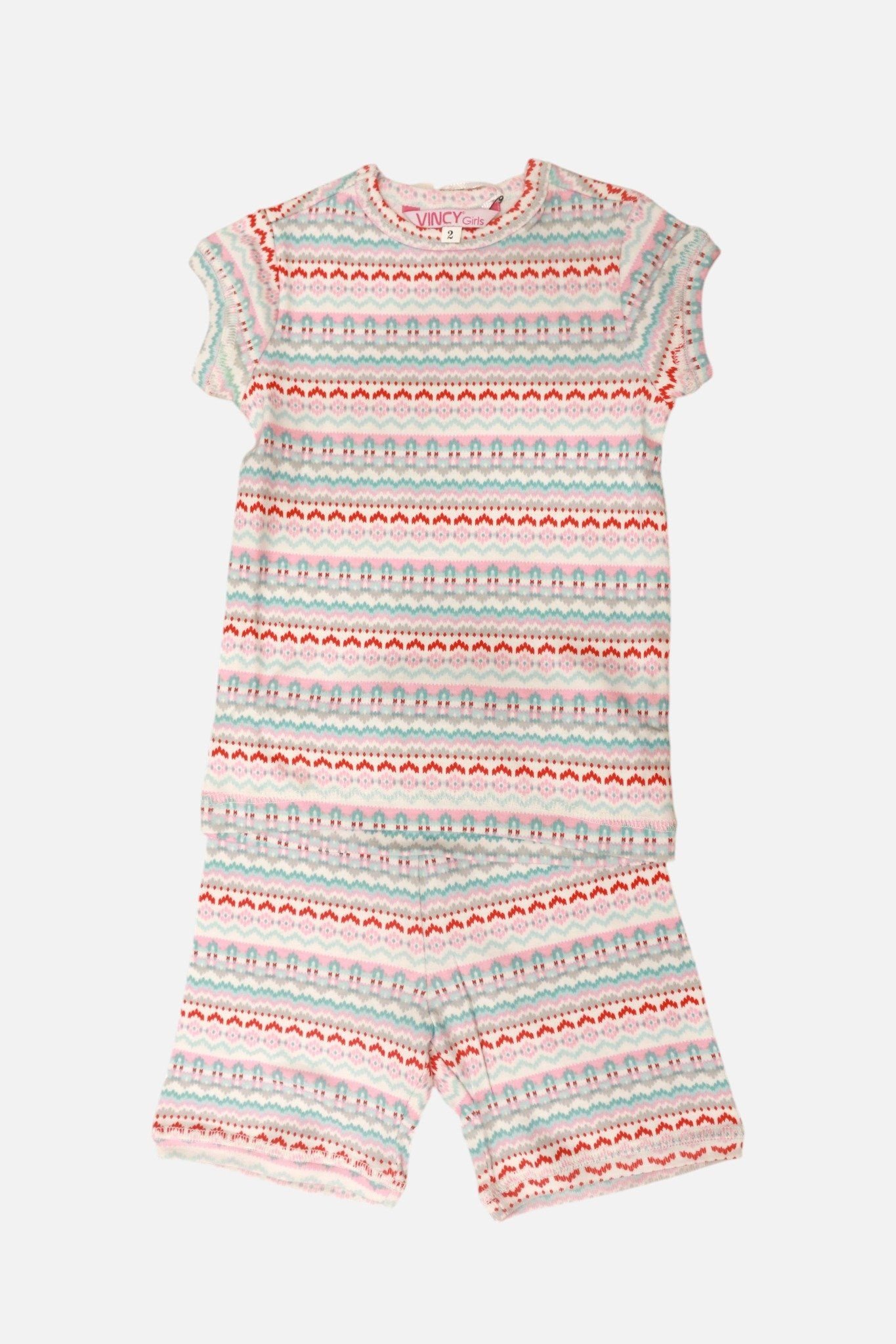  KST060W15-BỘ SHORTS THUN BÉ GÁI 