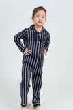 KTD01W5T04-BỘ THUN DÀI VỚI THIẾT KẾ PIJAMA TỪ CHẤT LIỆU  CO GIÃN, MỀM MẠI MANG LẠI SỰ ẤM ÁP VÀ THOẢI MÁI  CHO BÉ GÁI. 