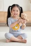  KTL01S6T04-BỘ THUN LỬNG  VỚI THIẾT KẾ CỔ TRÒN IN HÌNH ĐÁNG YÊU, MANG LẠI SỰ NĂNG ĐỘNG VÀ THOẢI MÁI CHO BÉ . 