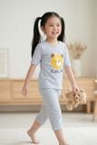  KTL01S6T04-BỘ THUN LỬNG  VỚI THIẾT KẾ CỔ TRÒN IN HÌNH ĐÁNG YÊU, MANG LẠI SỰ NĂNG ĐỘNG VÀ THOẢI MÁI CHO BÉ . 