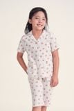  KTL025W11-BỘ LỬNG THUN BÉ GÁI VỚI THIẾT KẾ PIJAMA ĐIỂM NHẤN RODE NỔI BẬT TẠO SỰ XINH XẮN VÀ ĐÁNG YÊU 