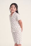  KTL025W11-BỘ LỬNG THUN BÉ GÁI VỚI THIẾT KẾ PIJAMA ĐIỂM NHẤN RODE NỔI BẬT TẠO SỰ XINH XẮN VÀ ĐÁNG YÊU 