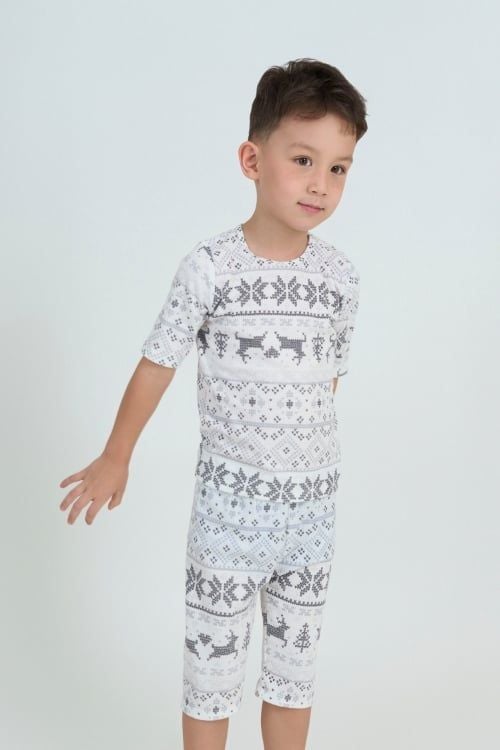  KTL02S5T02-BỘ LỬNG THUN VỚI THIẾT KẾ CỔ TRÒN MANG LẠI SỰ  NĂNG ĐỘNG VÀ THOẢI MÁI CHO BÉ . 