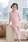  KTL02S5T06-BỘ LỬNG THUN VỚI THIẾT KẾ CỔ TRÒN MANG LẠI SỰ  NĂNG ĐỘNG VÀ THOẢI MÁI CHO BÉ . 