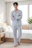  MDK01W5K02-BỘ DÀI KATE NAM VỚI THIẾT KẾ CỔ PIJAMA MANG PHONG CÁCH MẠNH MẼ VÀ THOẢI MÁI 