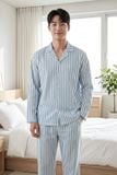  MDK01W5K02-BỘ DÀI KATE NAM VỚI THIẾT KẾ CỔ PIJAMA MANG PHONG CÁCH MẠNH MẼ VÀ THOẢI MÁI 