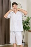  MLK01S5K03-BỘ LỬNG KATE NAM VỚI THIẾT KẾ CỔ PIJAMA MANG PHONG CÁCH MẠNH MẼ VÀ TẠO CẢM GIÁC THOẢI MÁI KHI MẶC 