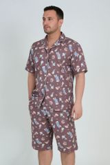 MLK01S5K06-BỘ LỬNG KATE NAM VỚI THIẾT KẾ CỔ PIJAMA MANG PHONG CÁCH MẠNH MẼ VÀ TẠO CẢM GIÁC THOẢI MÁI KHI MẶC