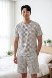  MST01S6T01-BỘ SHORT THUN NAM VỚI THIẾT KẾ CỔ TRÒN ĐƠN GIẢN MANG LẠI SỰ NĂNG ĐỘNG VÀ THOẢI MÁI 